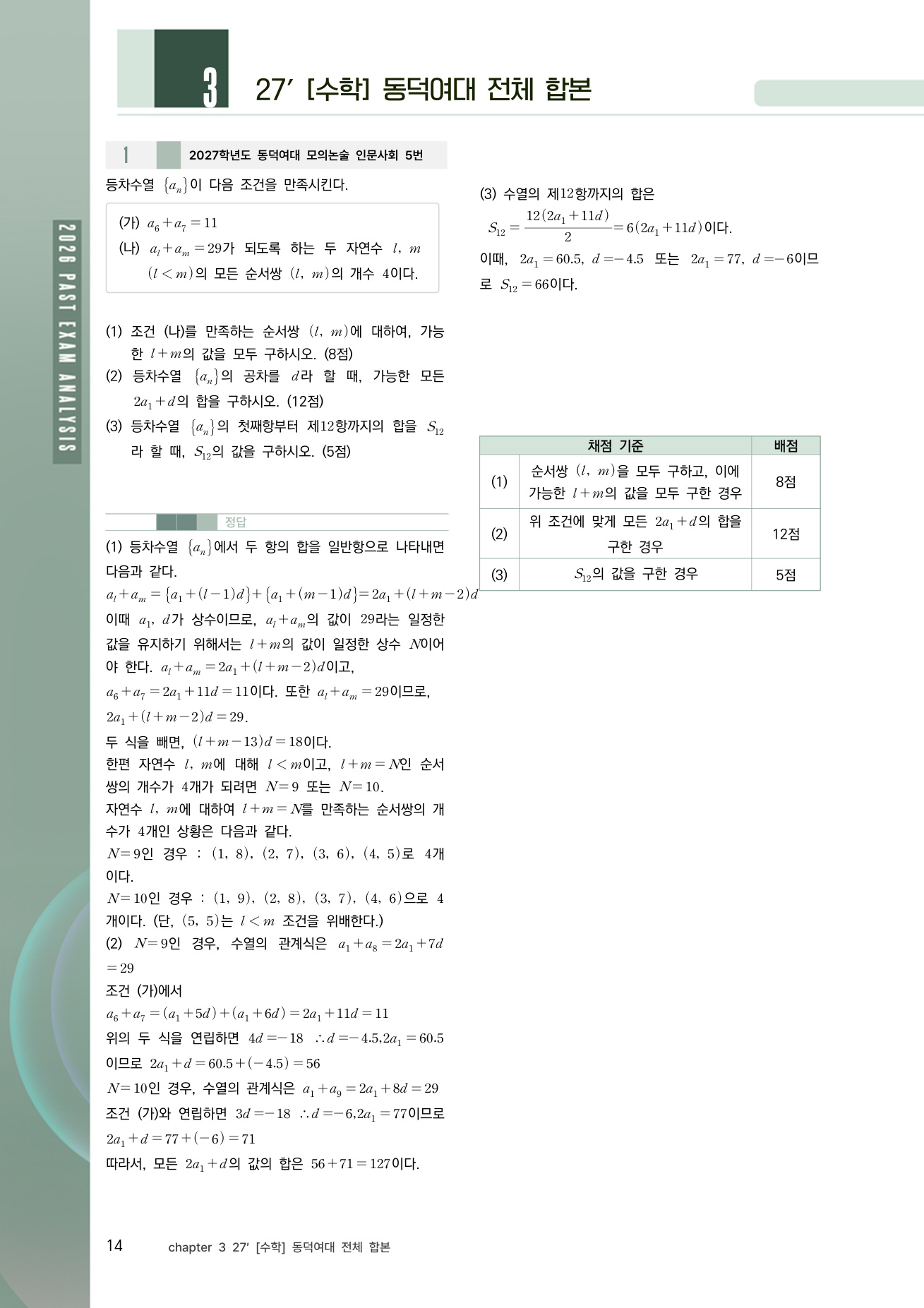 동덕여대 기출 및 EBS 연계 합본