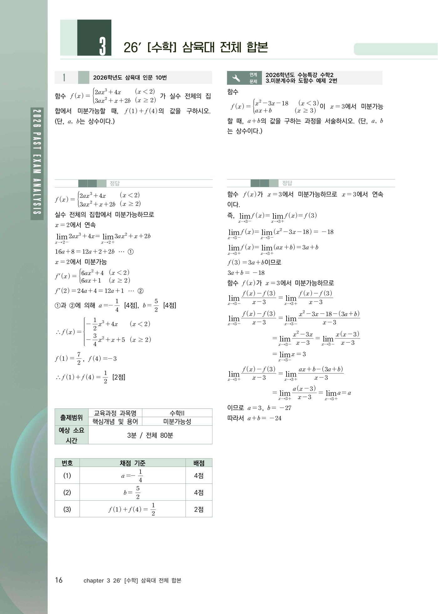 삼육대 기출 및 EBS 연계 합본