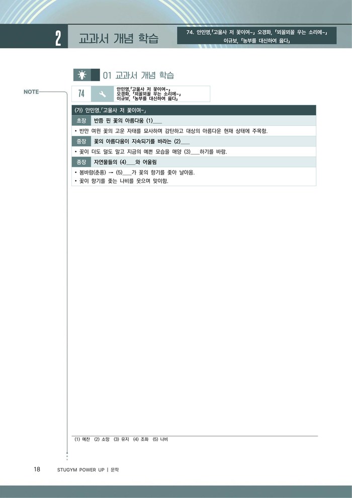 교과서 개념학습 샘플